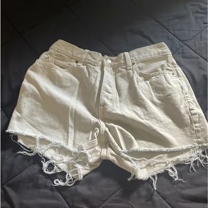 white shorts